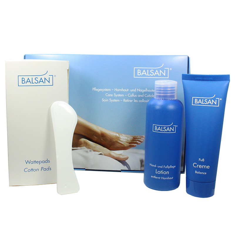 BALSAN Pflegesystem Fuß zur Hornhautentfernung - BALSAN Cosmetic GmbH